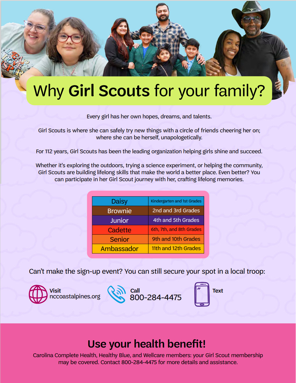 Girl Scout Flyer Fall 2024 Page 2